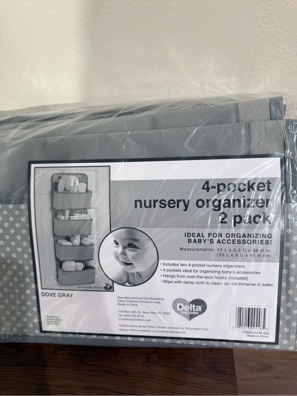 Over the door organizer x 2